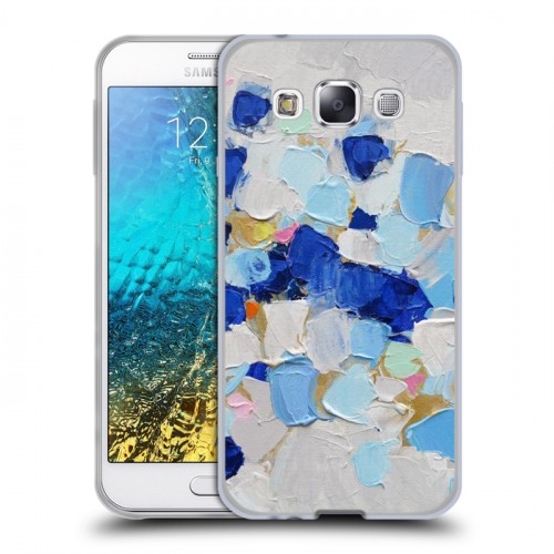 Дизайнерский пластиковый чехол для Samsung Galaxy E5 Креатив дизайн