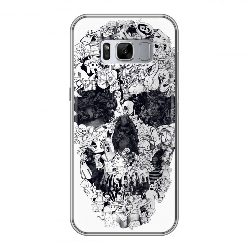 Дизайнерский силиконовый чехол для Samsung Galaxy S8 Plus Креатив дизайн