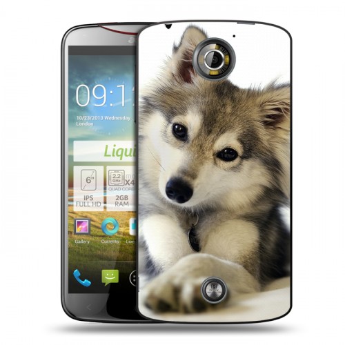 Дизайнерский пластиковый чехол для Acer Liquid S2 Собаки