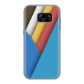 Дизайнерский силиконовый чехол для Samsung Galaxy S7 Edge Геометрия радости