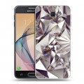 Дизайнерский пластиковый чехол для Samsung Galaxy J5 Prime Кристаллы