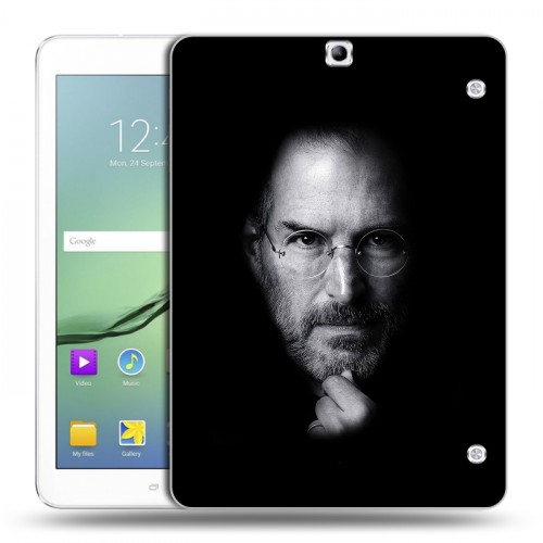 Дизайнерский силиконовый чехол для Samsung Galaxy Tab S2 9.7 Стив Джобс