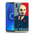 Дизайнерский силиконовый чехол для Alcatel 5V Владимир Ленин