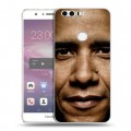 Дизайнерский пластиковый чехол для Huawei Honor 8 Барак Обама