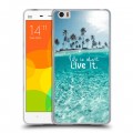 Дизайнерский пластиковый чехол для Xiaomi Mi Note Пляж