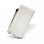 Кожаный чехол вертикальная книжка для Samsung Galaxy S6, цвет Белый