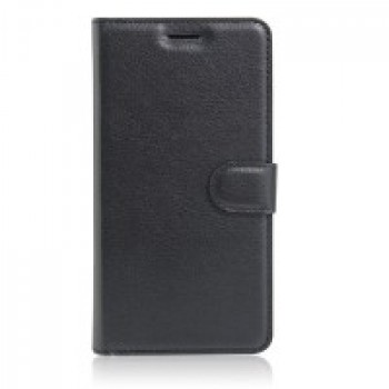 Чехол портмоне подставка на силиконовой основе на магнитной защелке для Asus ZenFone 3 5.5 Черный