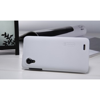 Пластиковый чехол матовый для Lenovo Ideaphone P770 Белый