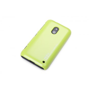 Пластиковый чехол для Nokia Lumia 620 Желтый