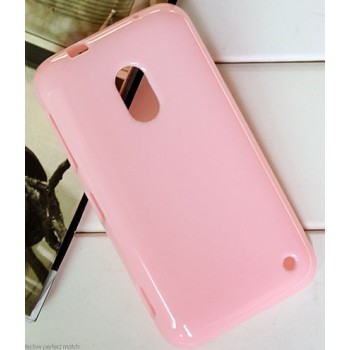 Силиконовый чехол для Nokia Lumia 620 Розовый