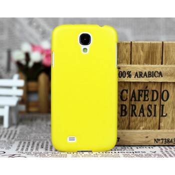 Пластиковый чехол ультратонкий премиум для Samsung Galaxy S4 Желтый