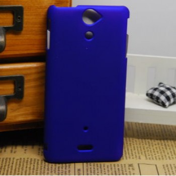 Чехол пластиковый для Sony Xperia V Синий