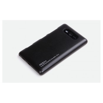 Чехол пластиковый для Nokia Lumia 820 Черный