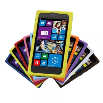 Силиконовый чехол премиум для Nokia Lumia 1020