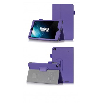 Чехол подставка с внутренними отсеками серия Full Cover для Lenovo ThinkPad 8 Фиолетовый