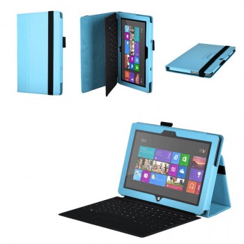 Чехол подставка серия Full Cover для Microsoft Surface 2 Голубой