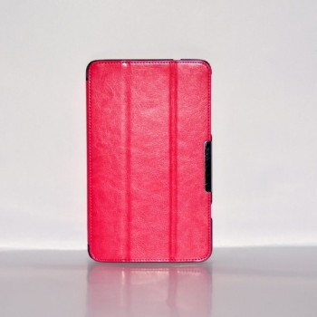 Чехол флип подставка сегментарный серия Leather Up для Lenovo ThinkPad 8 Розовый