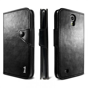 Кожаный чехол портмоне для Samsung Galaxy Mega 6.3