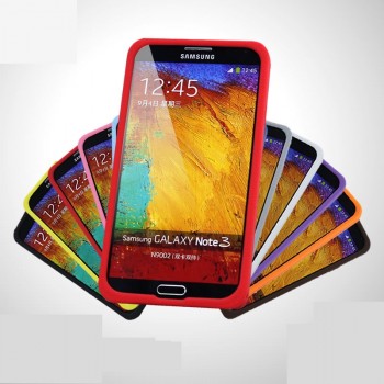 Силиконовый премиум чехол софт тач для Samsung Galaxy Note 3