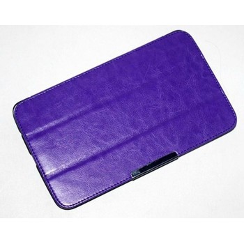 Чехол флип подставка сегментарный серия Leather Up для LG G Pad 8.3 Фиолетовый