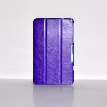 Чехол флип подставка сегментарный серия Leather Up для Lenovo ThinkPad 8 Фиолетовый