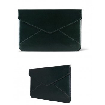 Кожаный чехол папка (нат. кожа) серия Envelope для Microsoft Surface Pro 2 Зеленый