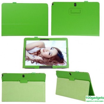 Чехол подставка серия Full Cover для Samsung Galaxy Note Pro 12.2 Зеленый