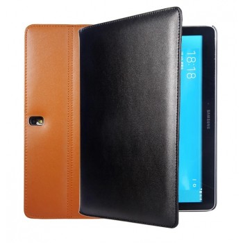 Кожаный чехол подставка серия Full Wallet для Samsung Galaxy Tab Pro 10.1 Черный