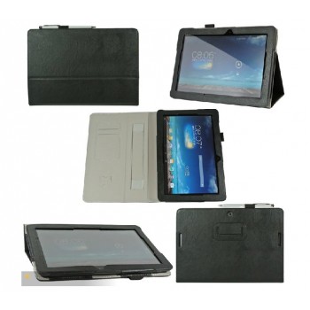 Чехол подставка с внутренними отсеками серия Full Cover для ASUS MemoPad FHD 10 ME102a Черный