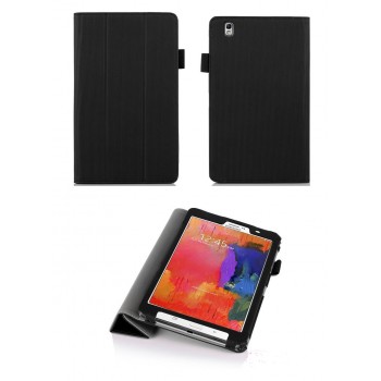 Чехол подставка сегментарный серия Full Cover текстурный для Samsung Galaxy Tab Pro 8.4 Черный