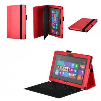 Чехол подставка серия Full Cover для Microsoft Surface 2 Красный