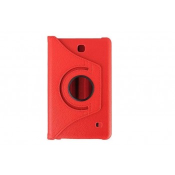 Чехол подставка роторный для Samsung Galaxy Tab 4 7.0 Красный