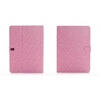 Чехол подставка серия Flasing Diamond для Samsung Galaxy Tab Pro 10.1 Розовый