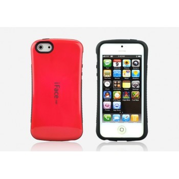 Силиконовый чехол серия Waist для Iphone 5c Красный