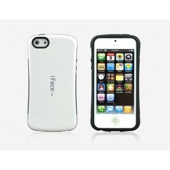Силиконовый чехол серия Waist для Iphone 5c Белый