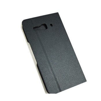 Чехол флип подставка для Alcatel One Touch Idol S Черный