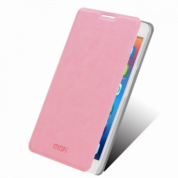 Чехол флип подставка водоотталкивающий для Alcatel One Touch Idol X+ Розовый