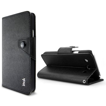 Чехол портмоне подставка для LG Optimus G Pro E988 Черный