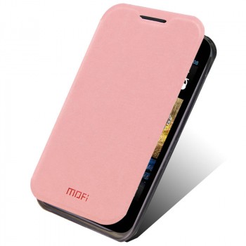 Чехол флип подставка водоотталкивающий для HTC Desire 310 Розовый