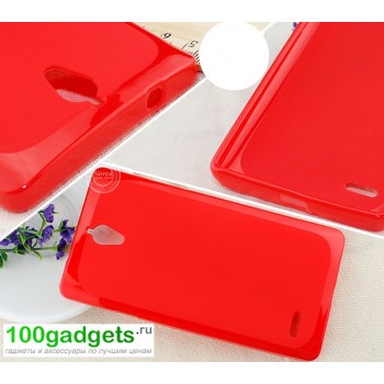 Силиконовый чехол для Huawei Ascend G700 Красный