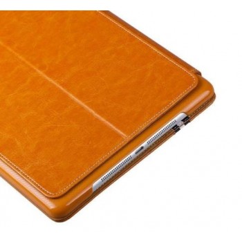 Кожаный чехол подставка серия Sport Line для Ipad Mini 2 Retina Оранжевый