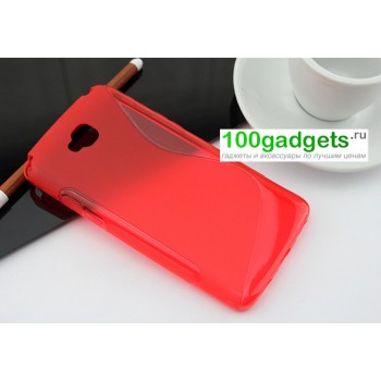Силиконовый чехол S для LG G Pro Lite Dual Красный