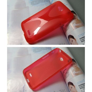 Силиконовый чехол X для LG L70 Красный