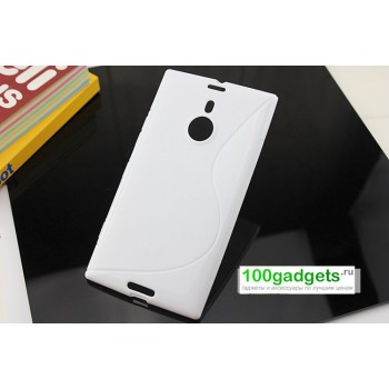 Силиконовый чехол S для Nokia Lumia 1520 Белый