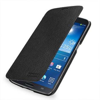 Кожаный чехол книжка горизонтальна (нат. кожа) для Samsung Galaxy Mega 6.3 GT-I9200
