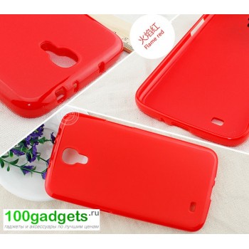Силиконовый чехол для Samsung Galaxy Mega 6.3 GT-I9200 Красный