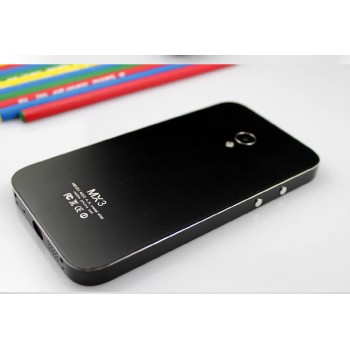 Цельнометаллический чехол для Meizu MX3 Черный
