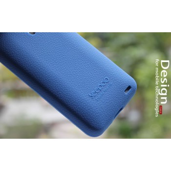 Силиконовый премиум чехол для Meizu MX3 Синий
