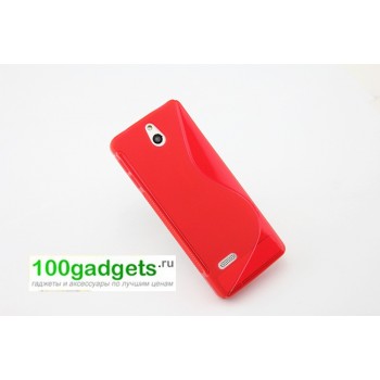 Силиконовый чехол S для Nokia 515 Красный