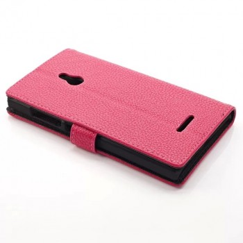 Чехол портмоне подставка для Nokia XL Розовый